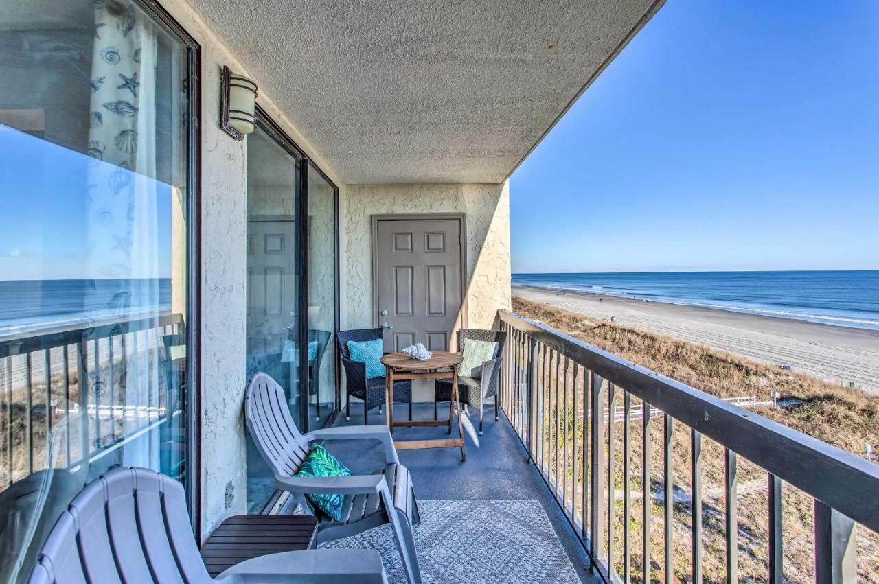 Luxury Myrtle Beach Condo Oceanfront With Hot Tub! المظهر الخارجي الصورة